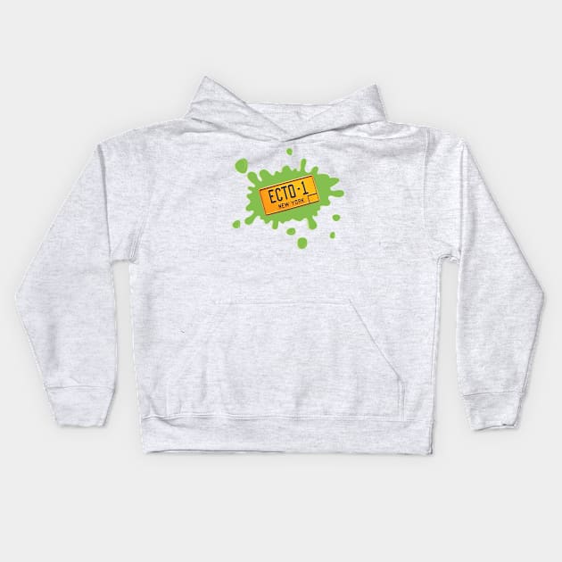 Ecto 1 Plate 2 Kids Hoodie by Nykos